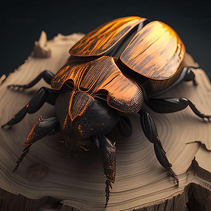 3D model Nicrophorus defodiens (STL)